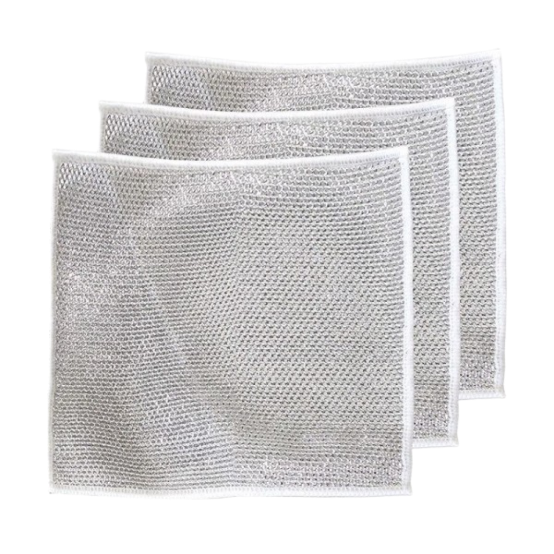 PawMex Premium Steel Bowl Cleaners 3x